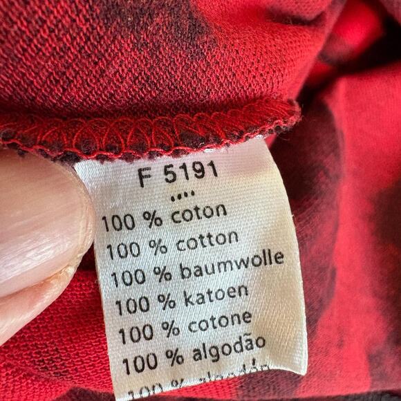 Michael Stipe REM x Lacoste Visionaire 54 Red Polo Small - Picture 6 of 8